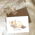 Yip Yip Hooray Greeting Card