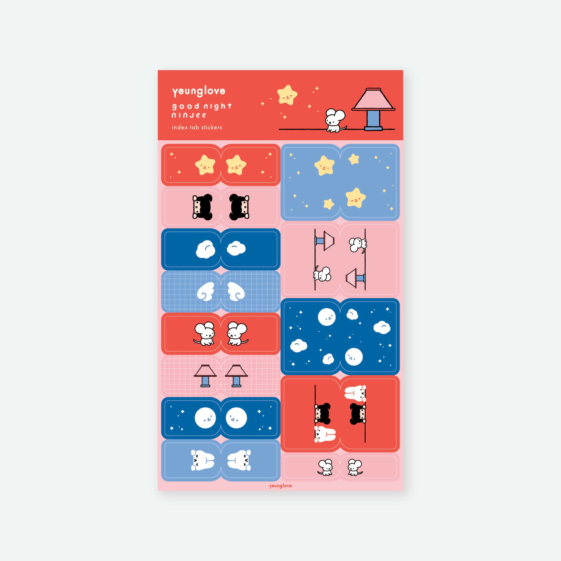 Goodnight Ninjee Index Tabs