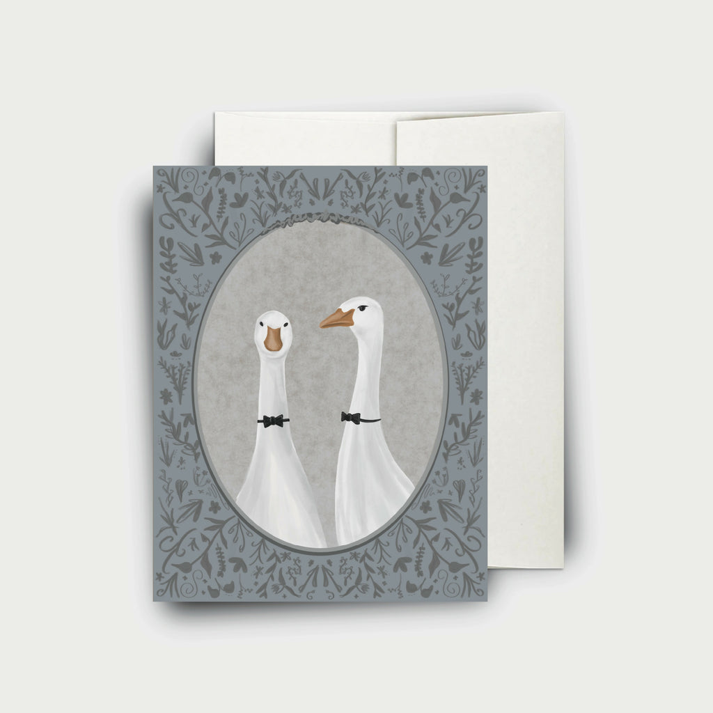 Goose Grooms Card