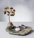 Picasso Jasper, Tiger Eye