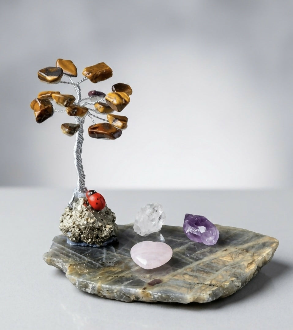 Picasso Jasper, Tiger Eye