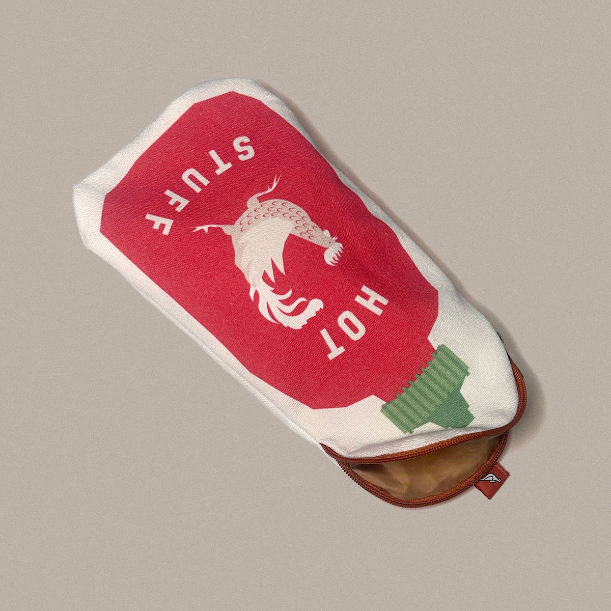 Hot Sauce Canvas Zipper Pouch/Pencil Case