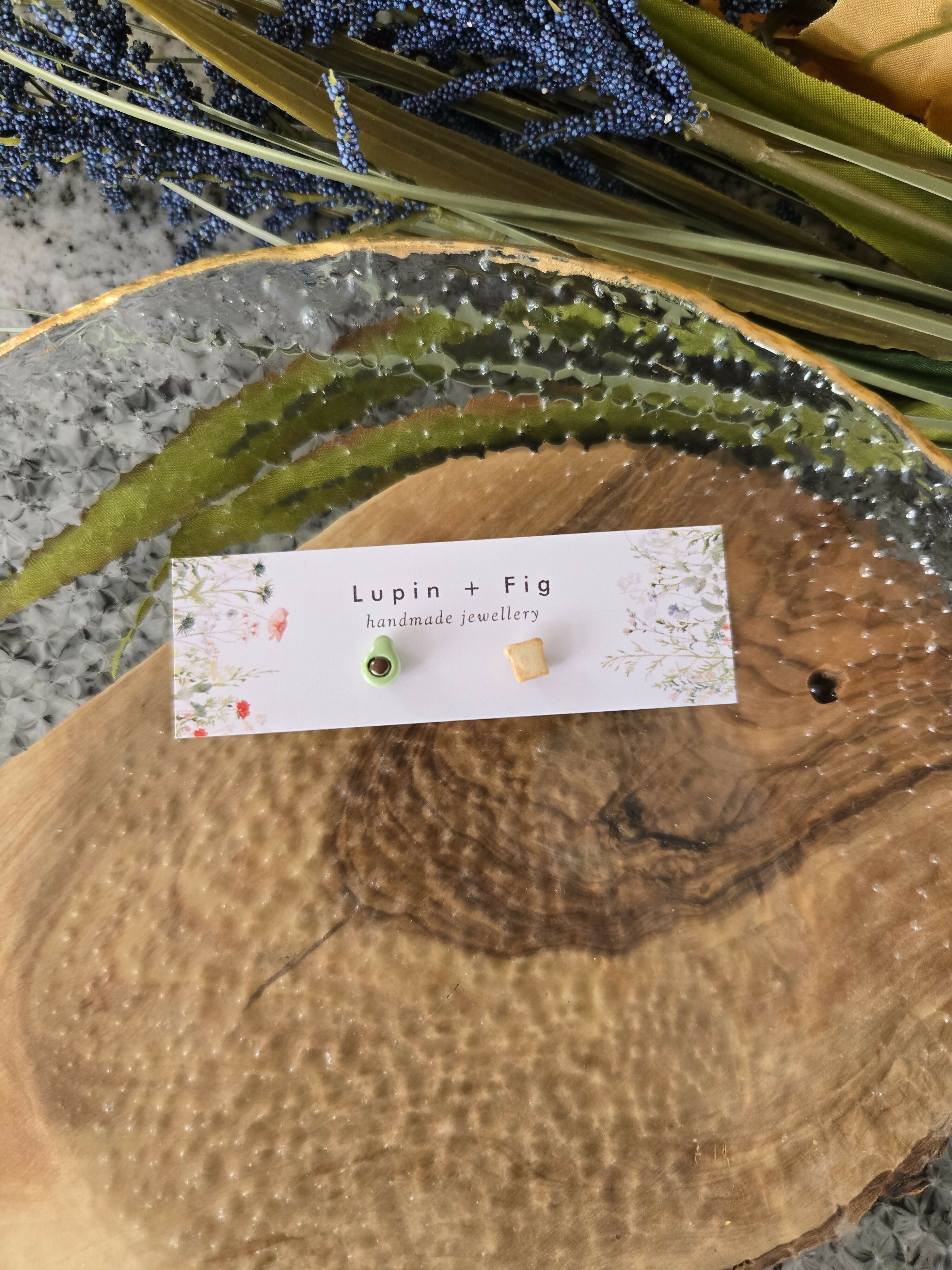 Avocado + Toast Studs