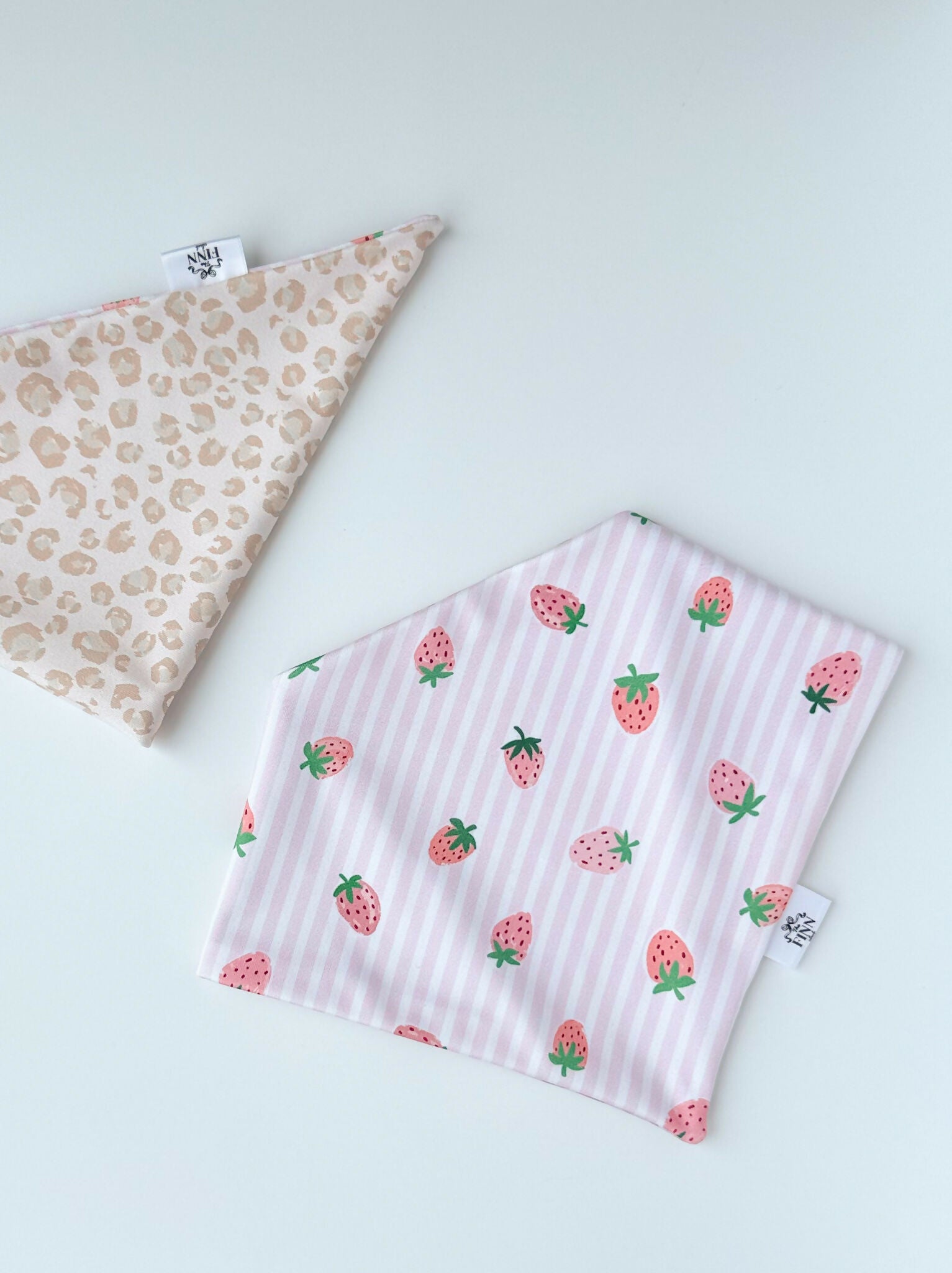Berry Blush Reversible Dog Bandana