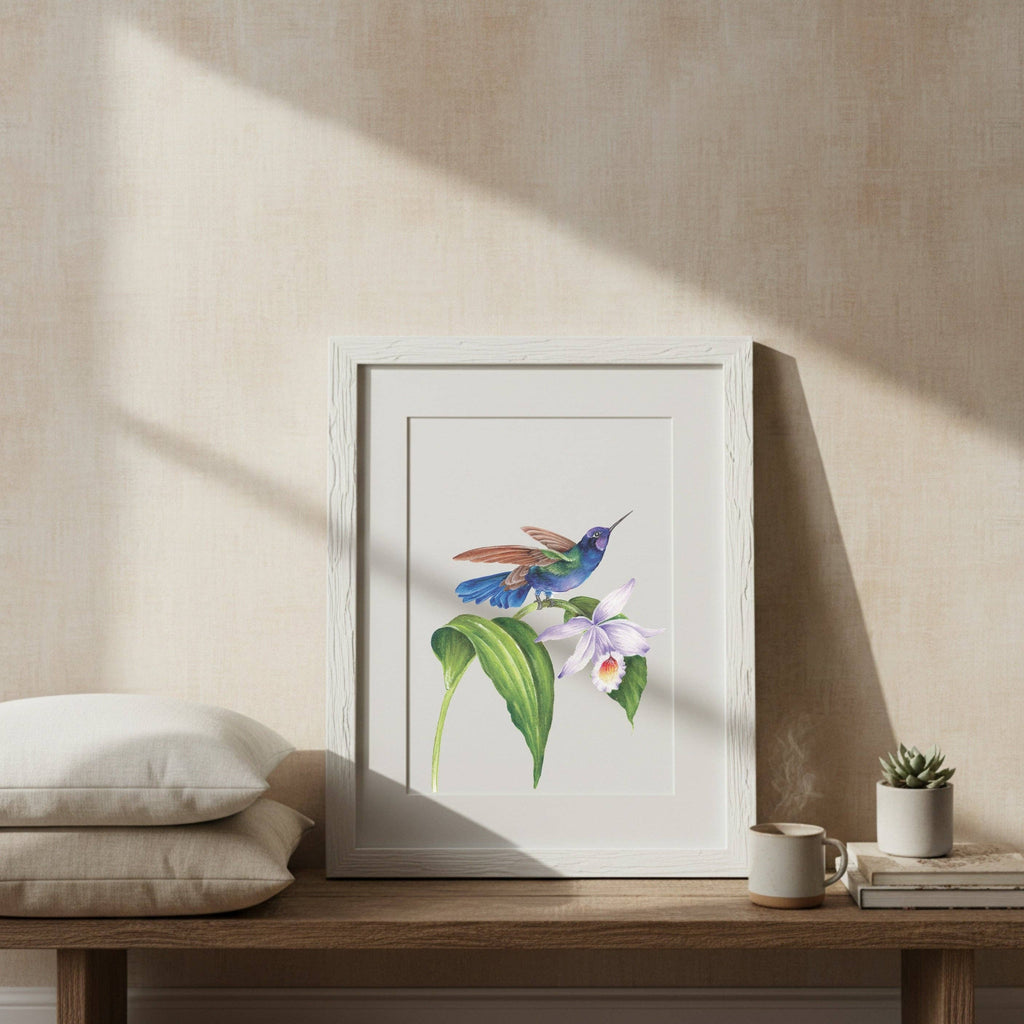 Vintage Hummingbirds Oil Workbook by Willow Wolfe - Limited Quantities