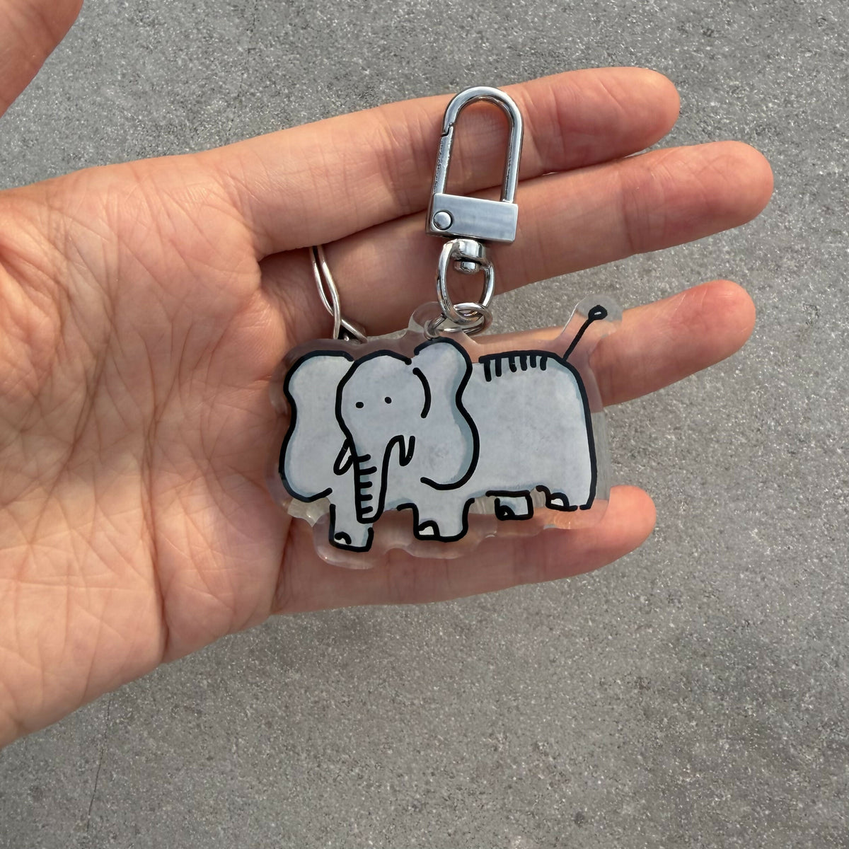 Elephant Keychain