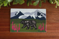 Hudson Bay mountain with Black Bear and Fireweed Stickers