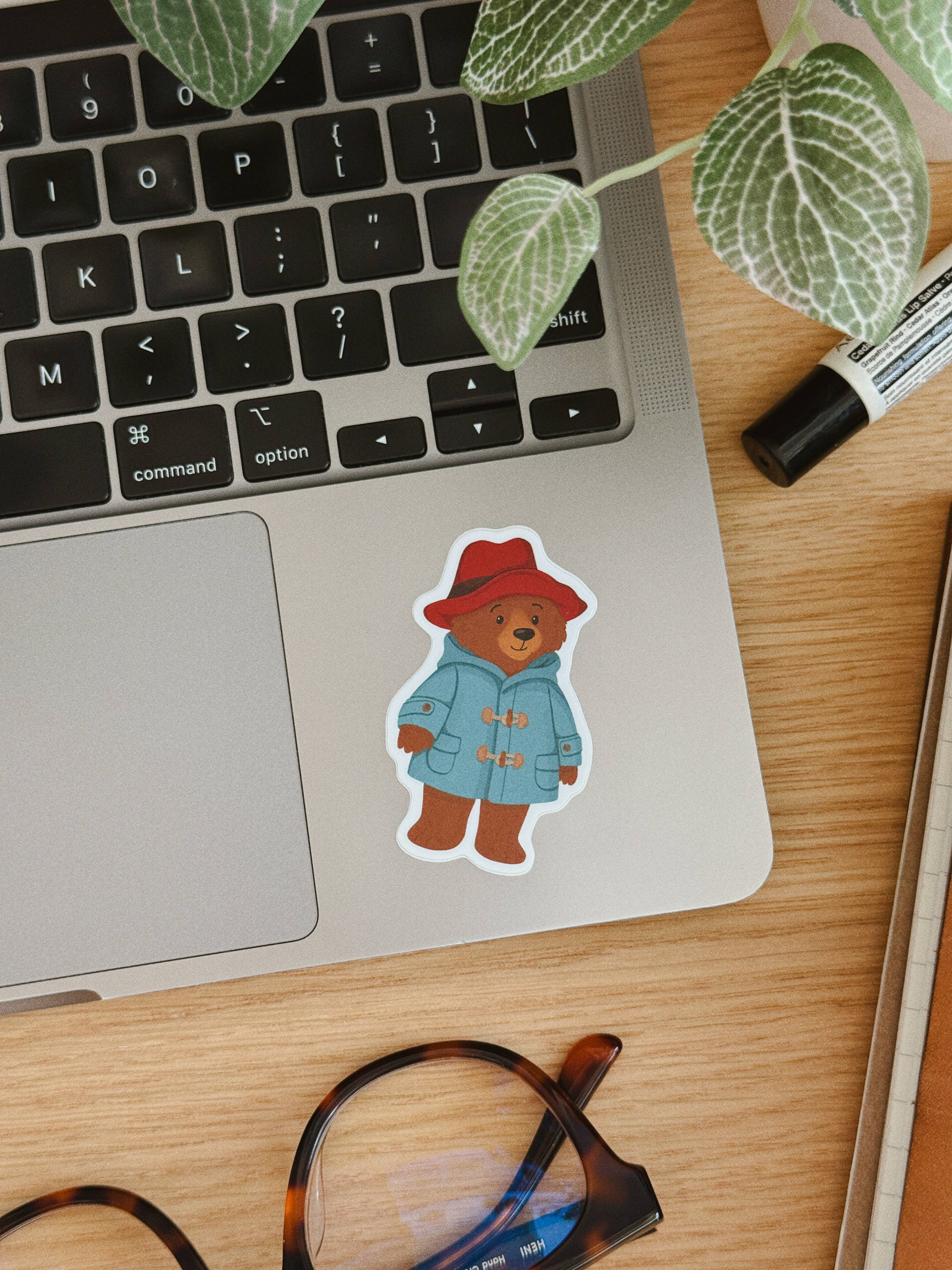 Cozy Marmalade Bear -  British Pop Culture Vinyl Sticker