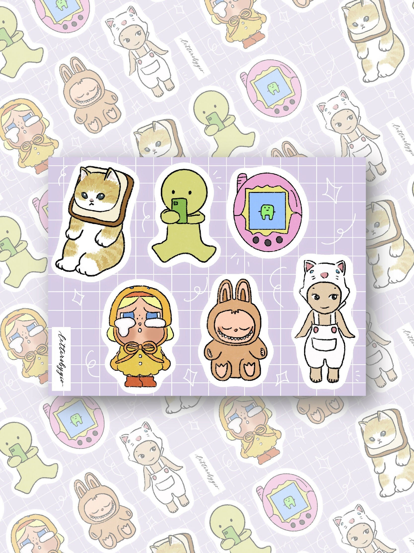 Vinyl Sticker Sheet - Collectibles