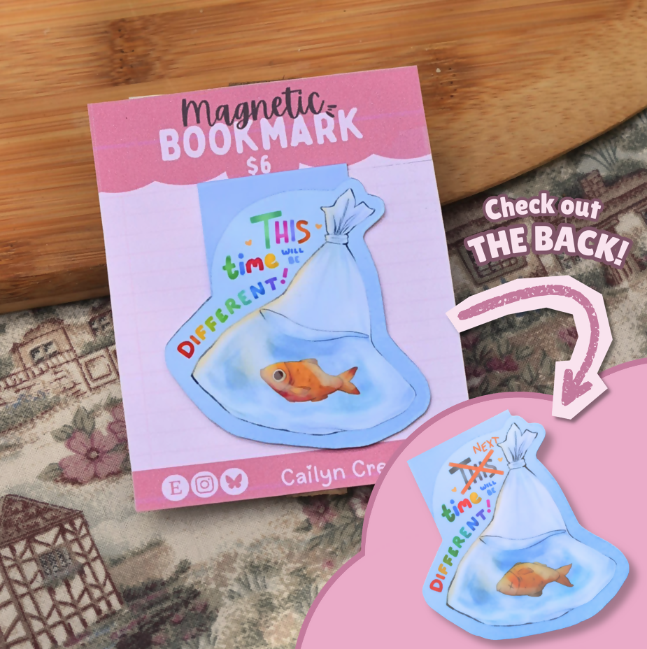 Fish Magnetic Bookmark