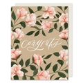 Congrats Garden Rose Card: Single Card