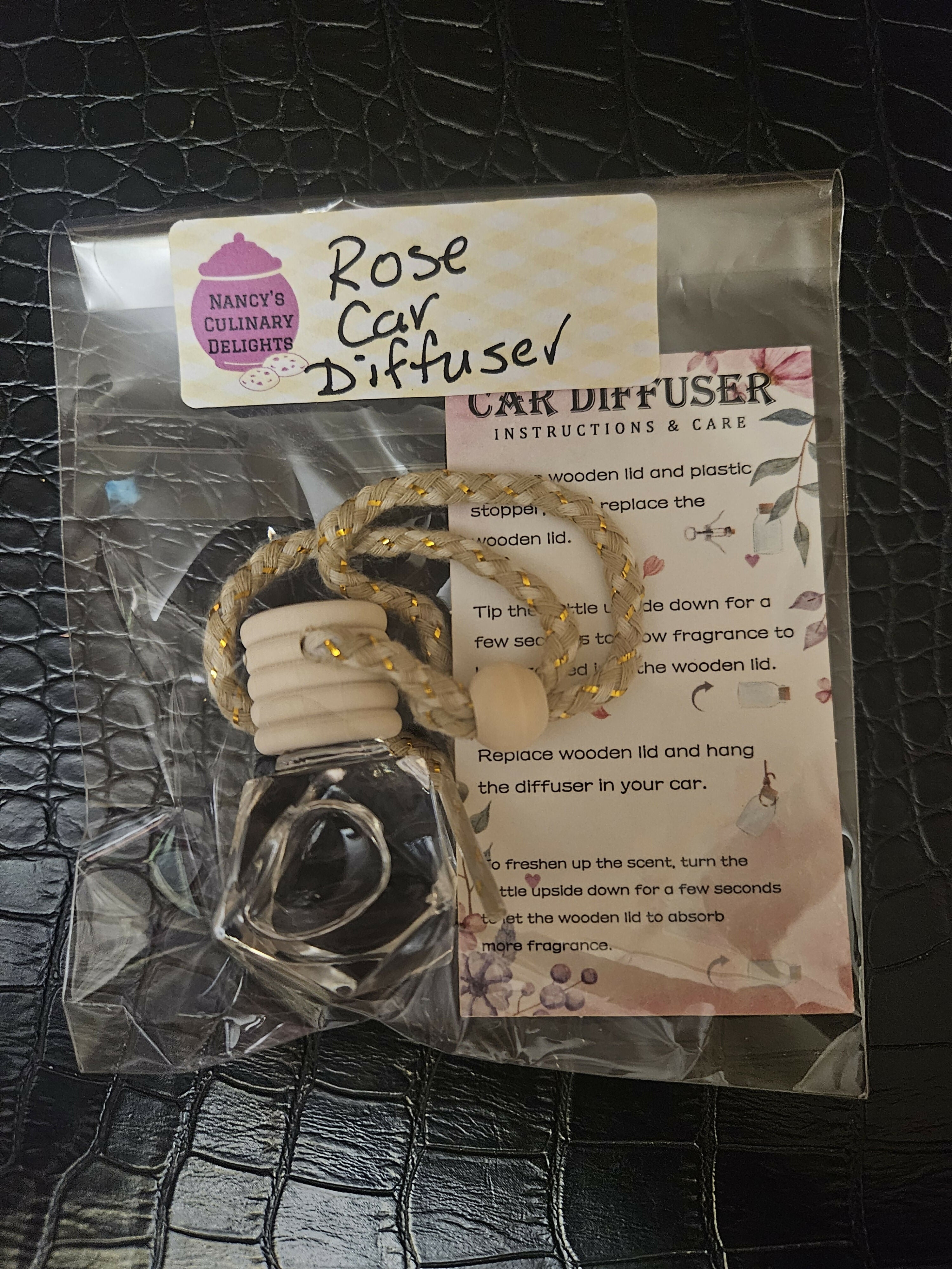 Rose Car Diffuser