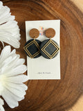 Black Sparkle earrings