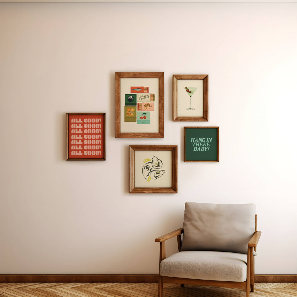 Vintage Inspired Matchbook/Matchbox Print: 8x10
