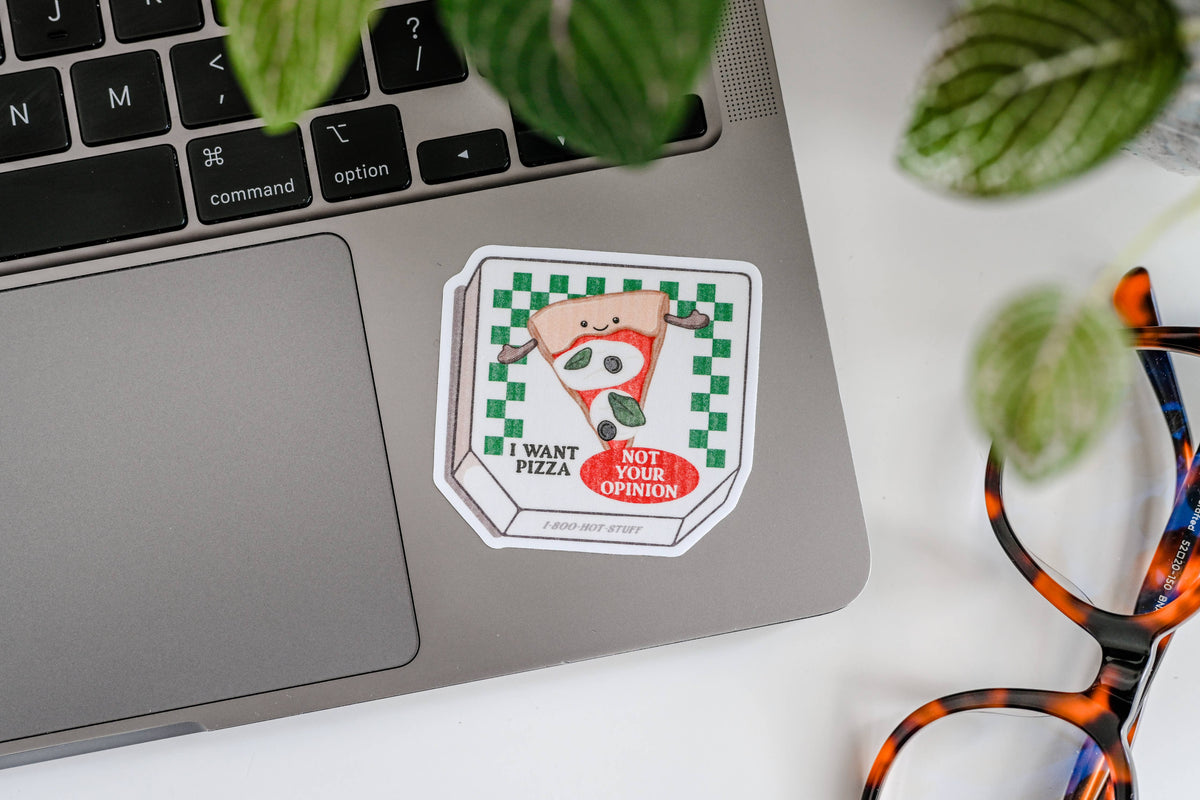 Pizza - Vinyl Sticker