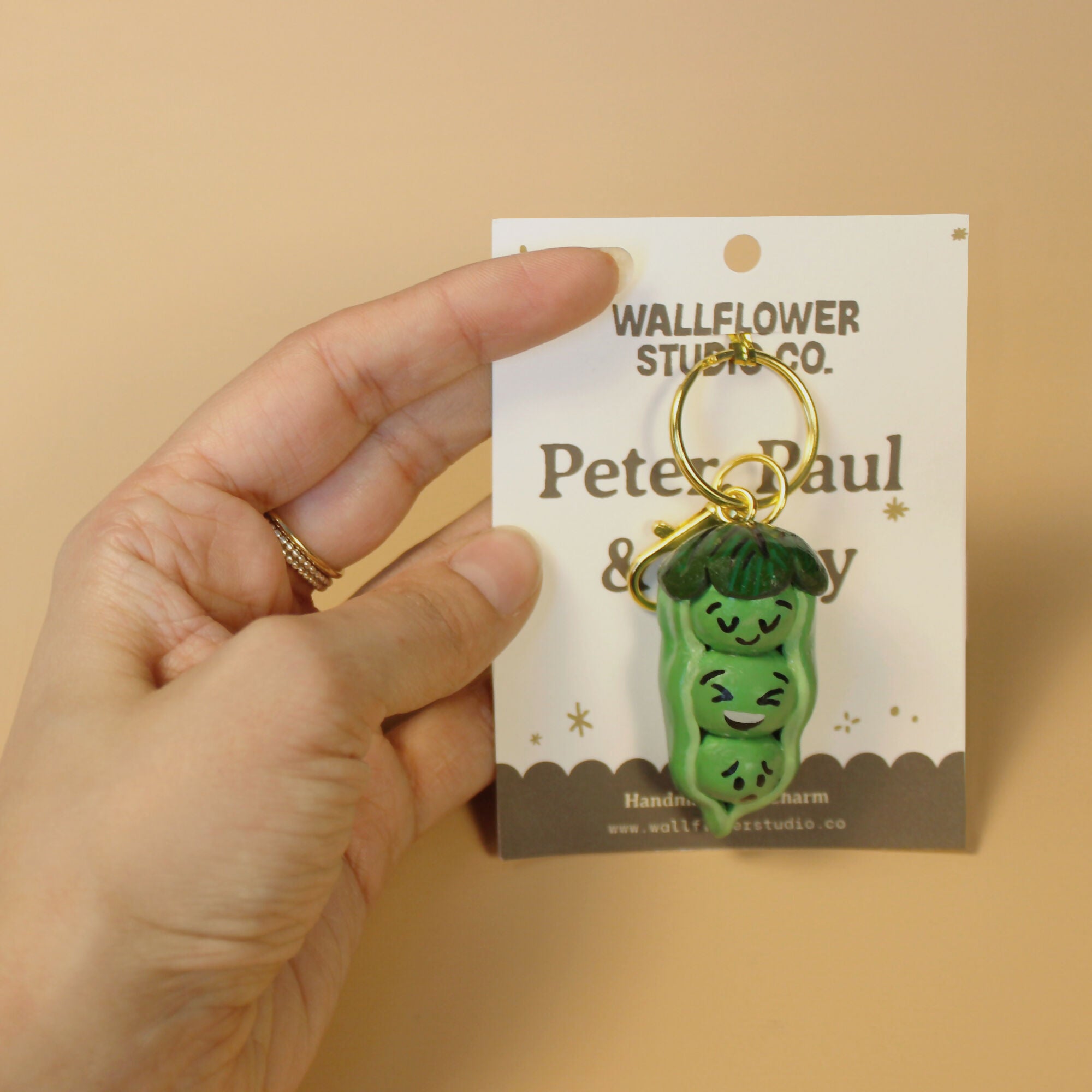 Peter, Paul & Perry Bag Charm