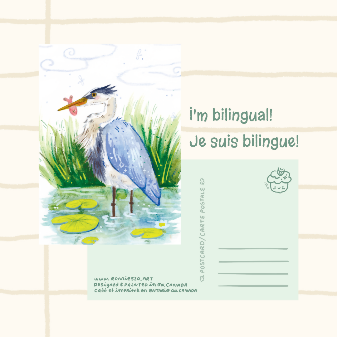 Great Blue Heron Postcard