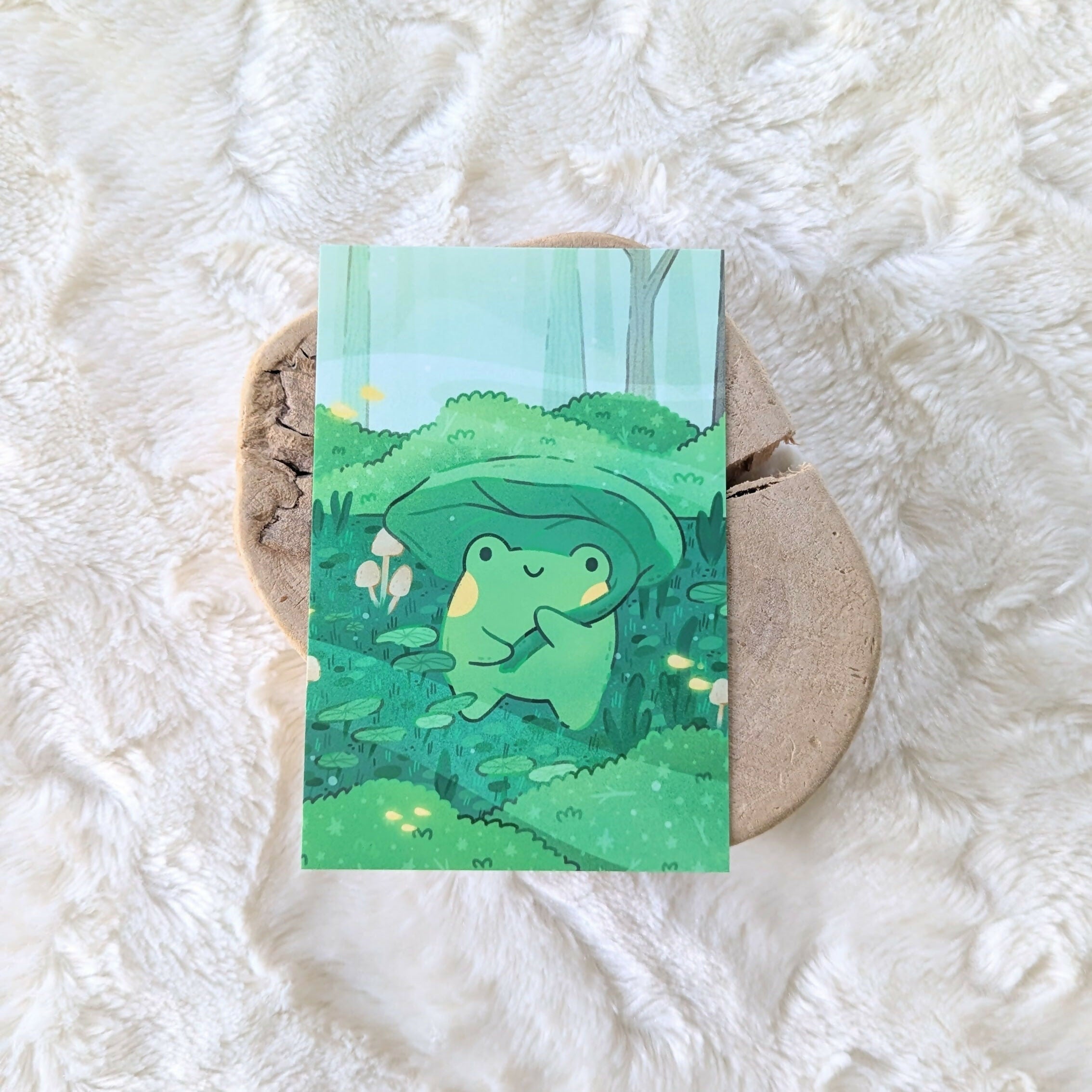 Forest Frog Postcard