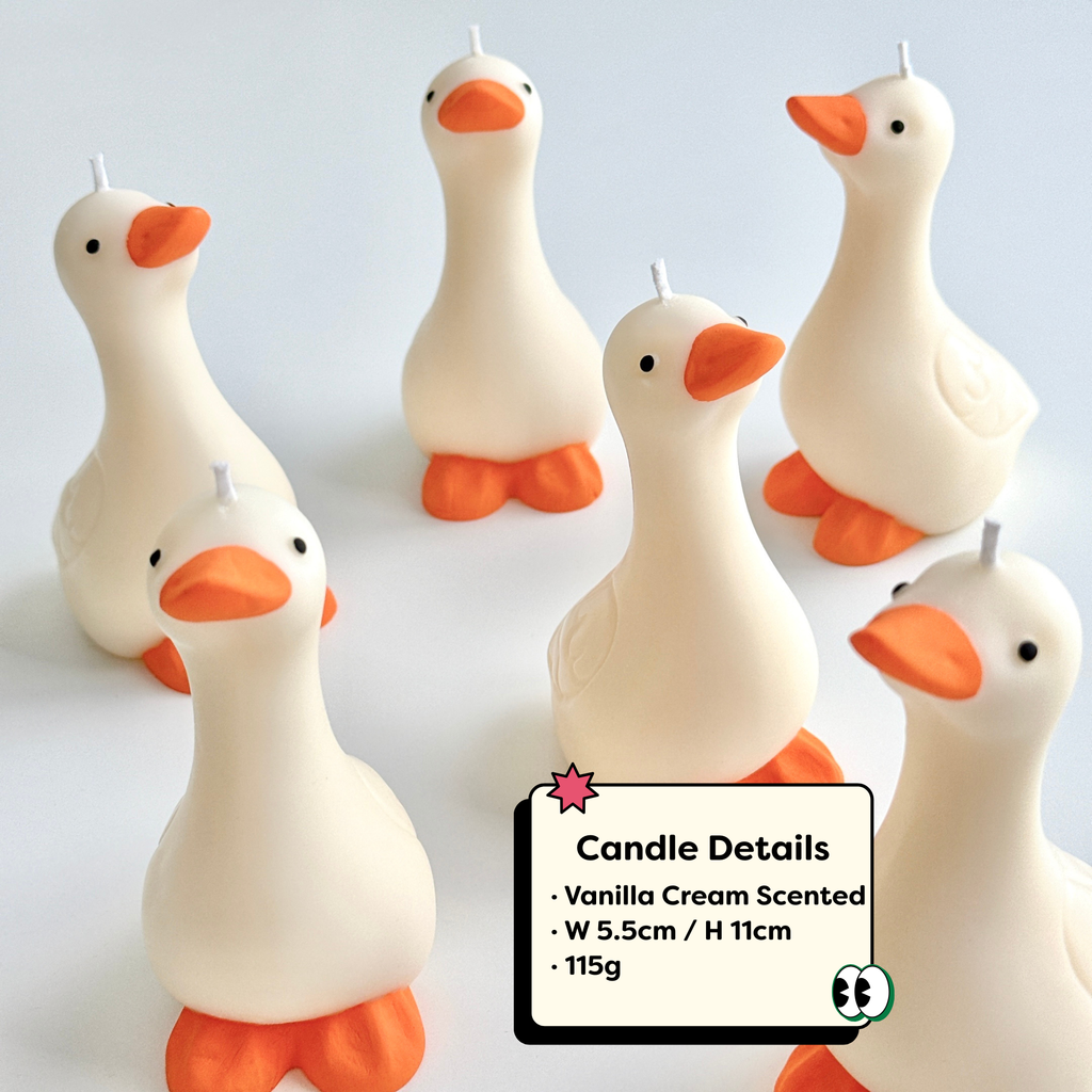 Goose Soy Candle, Easter Candle Decor
