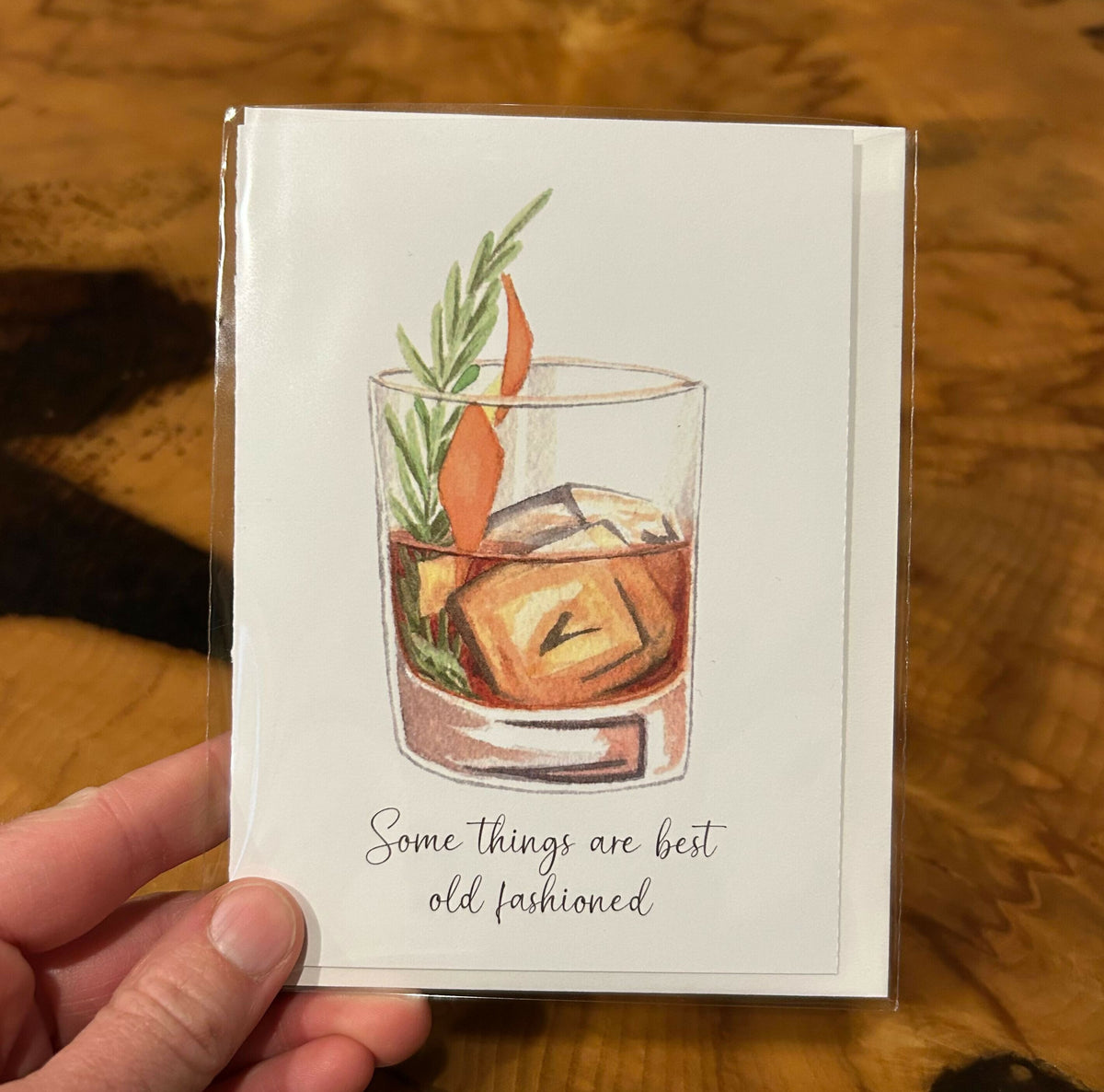 Greeting Card: Old Fashioned