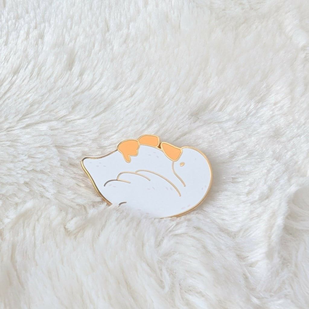 Floating Duck Enamel Pin