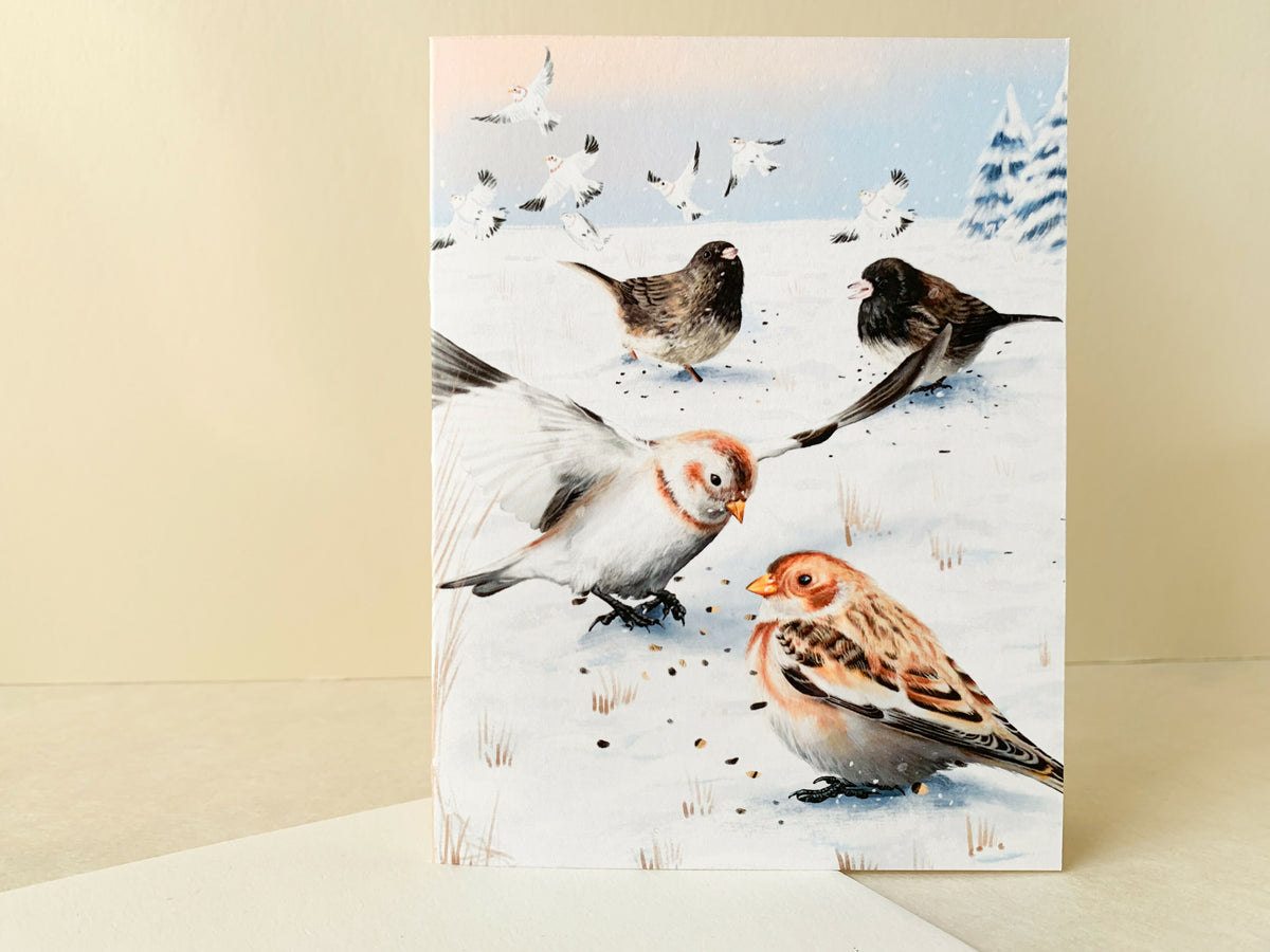 Arctic visitors | greeting card