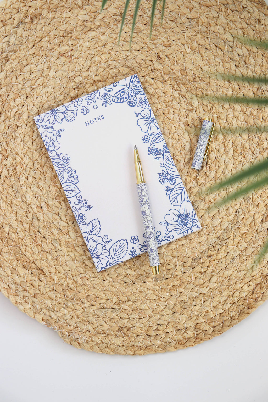 Blue Garden | Rollerball Pen