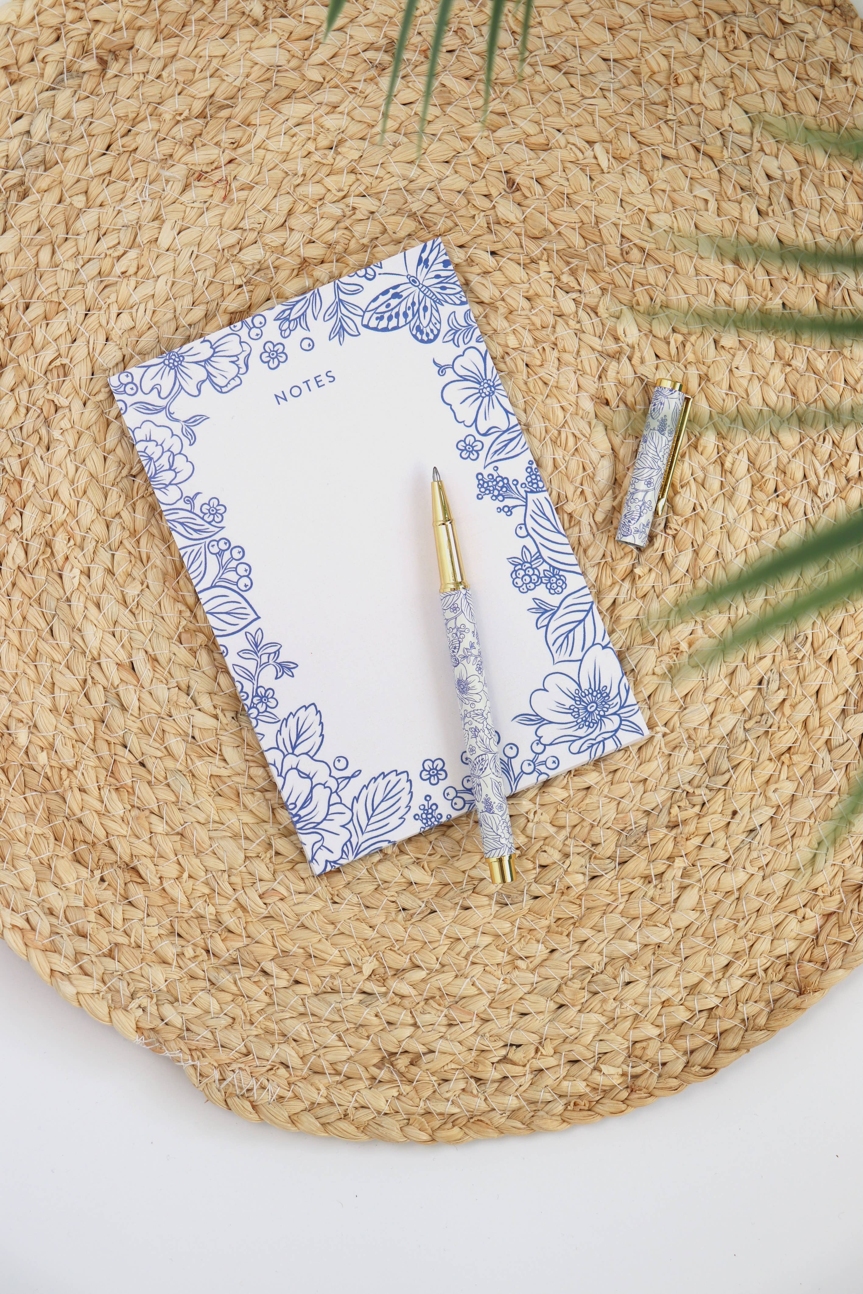 Blue Garden | Rollerball Pen