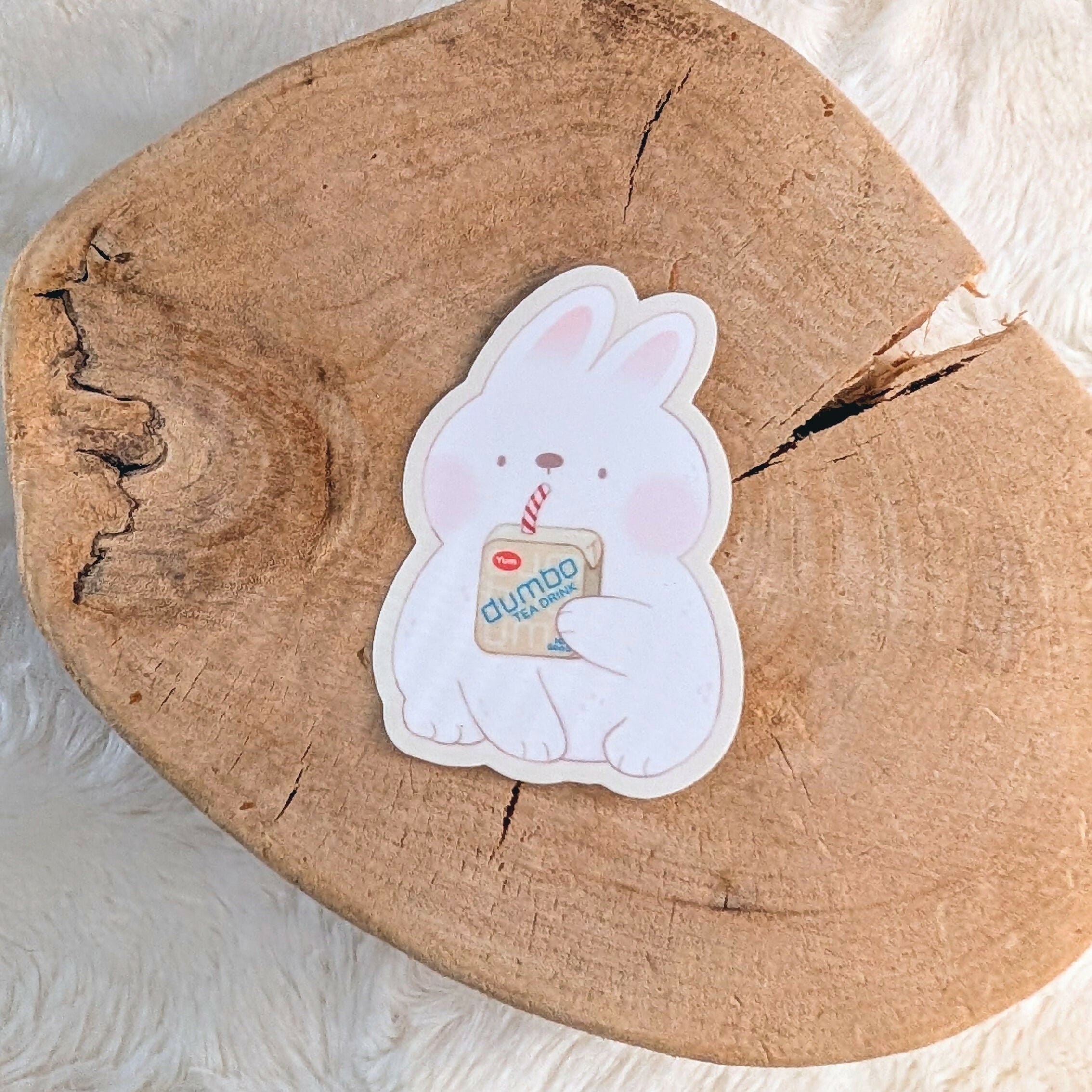 Dumbo Rabbit Vinyl Sticker