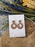 Eleanora Earrings (Brown)