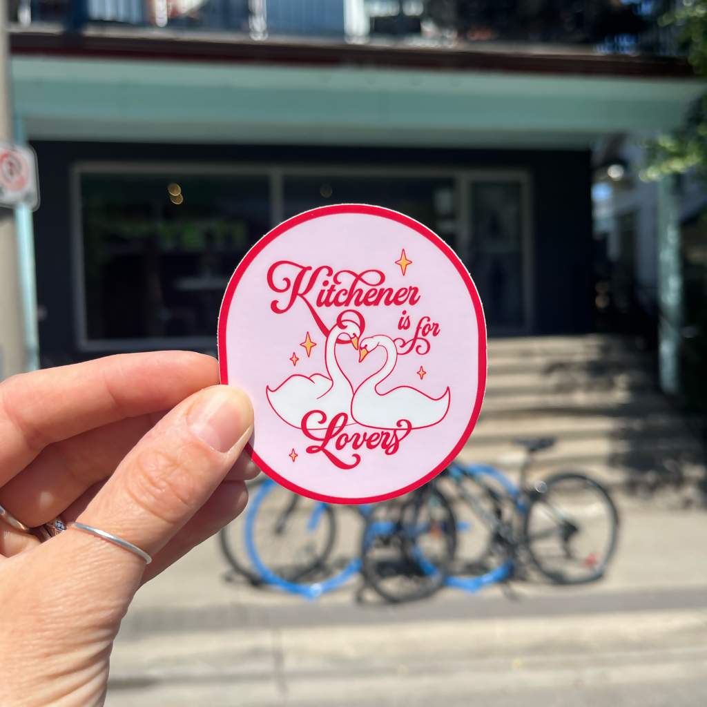 Sticker - Kitchener is for Lovers PINK