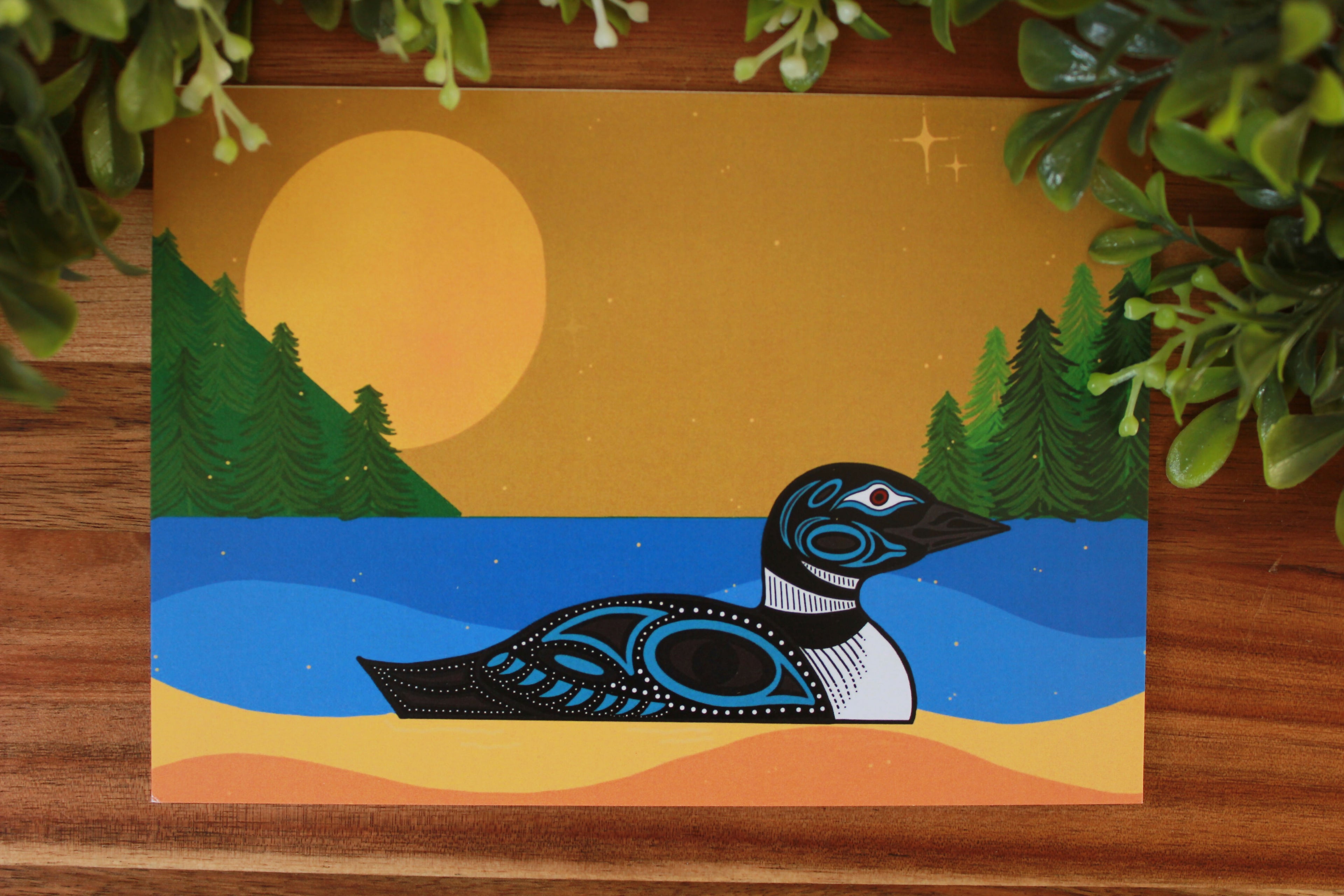 Loon Greeting Card