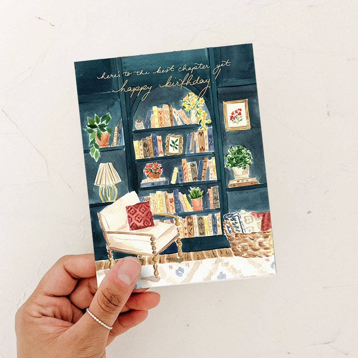 Best Chapter Yet Birthday Card | Book Theme: Kraft