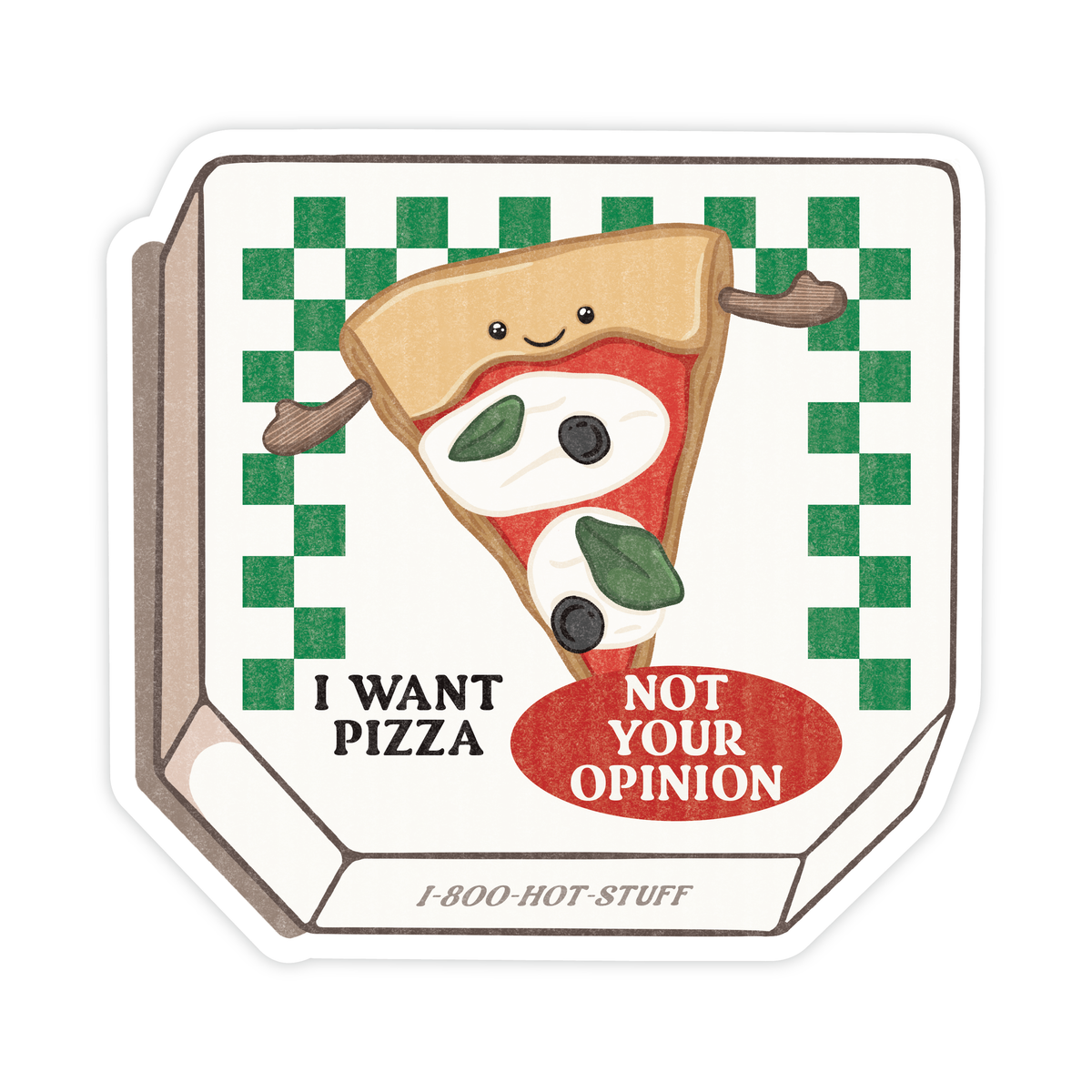 Pizza - Vinyl Sticker