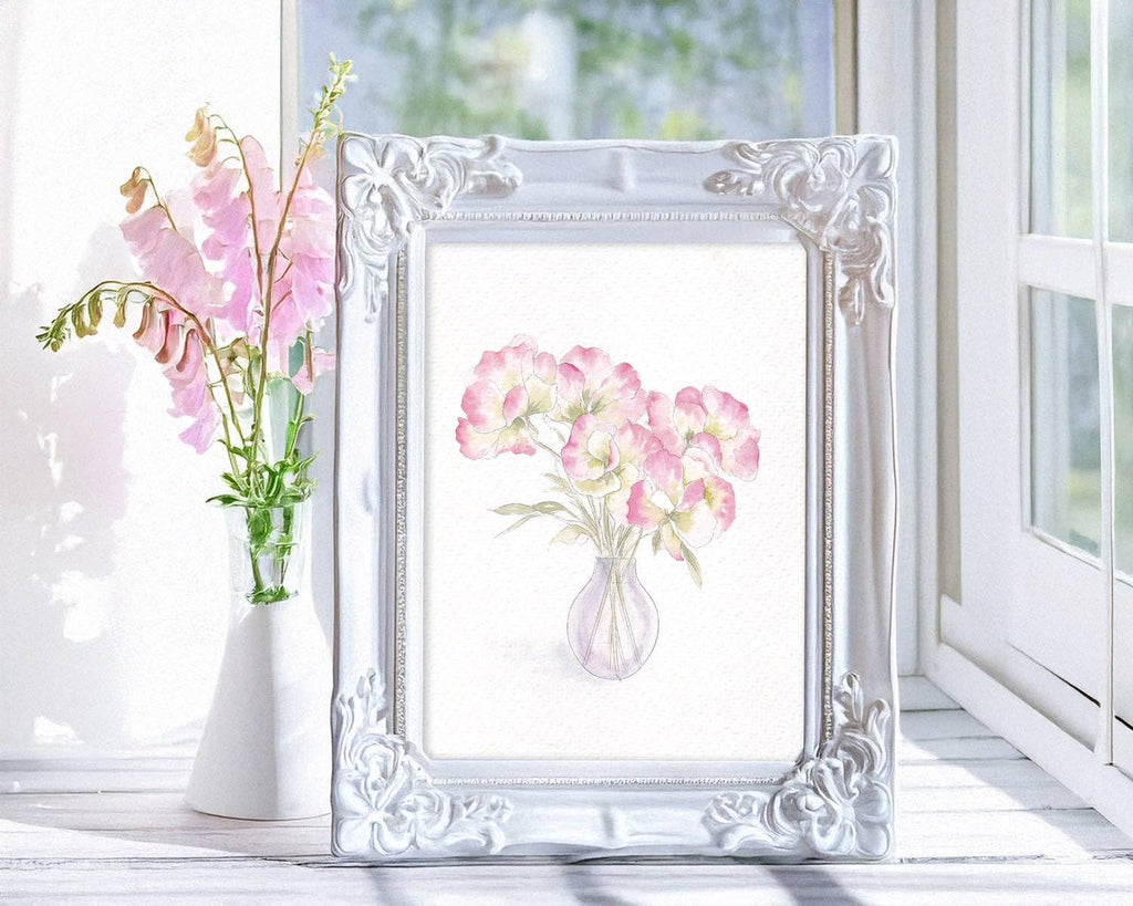 Blooms & Bouquets Watercolor Workbook by Willow Wolfe