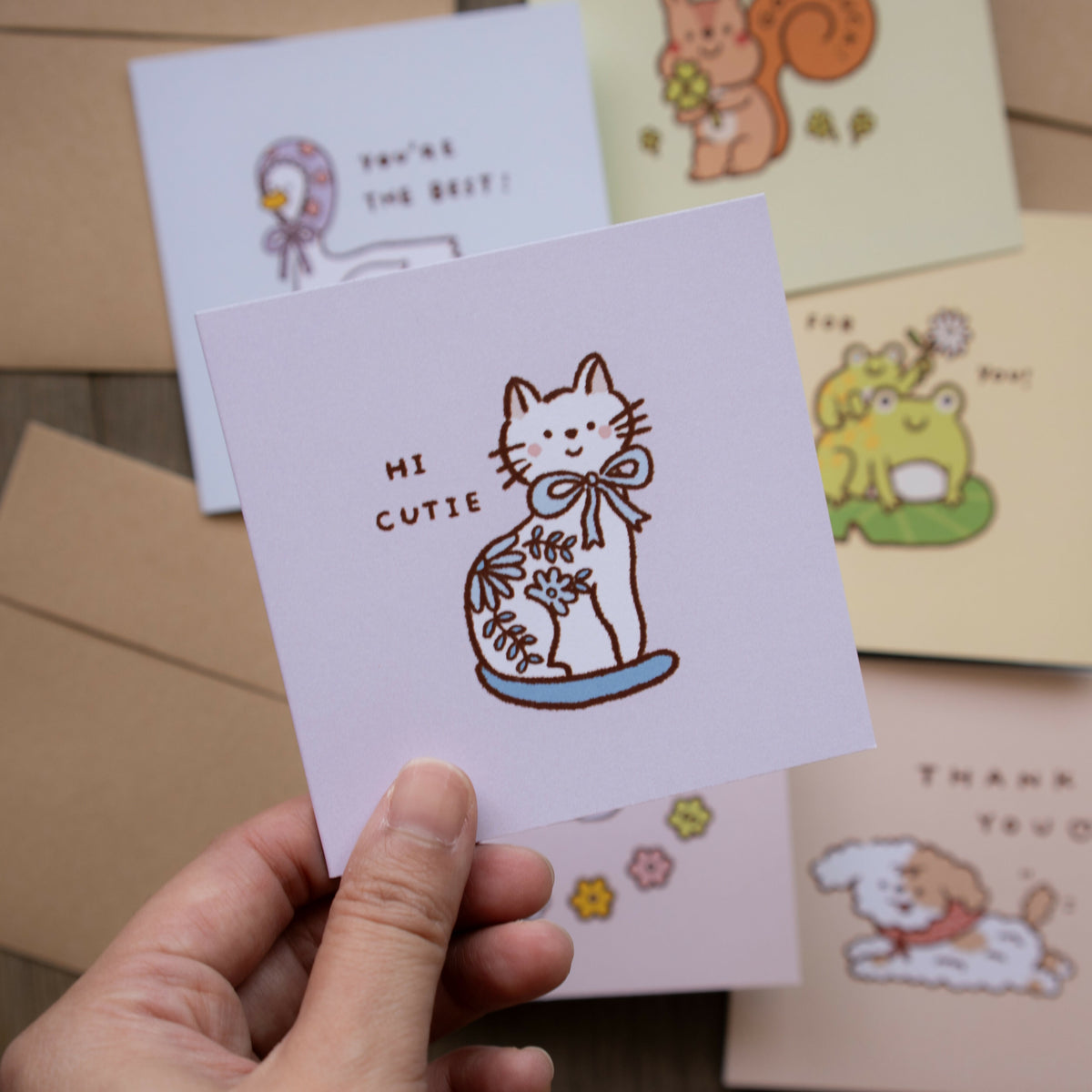 Little Cuties Mini Greetings (Set of 6)