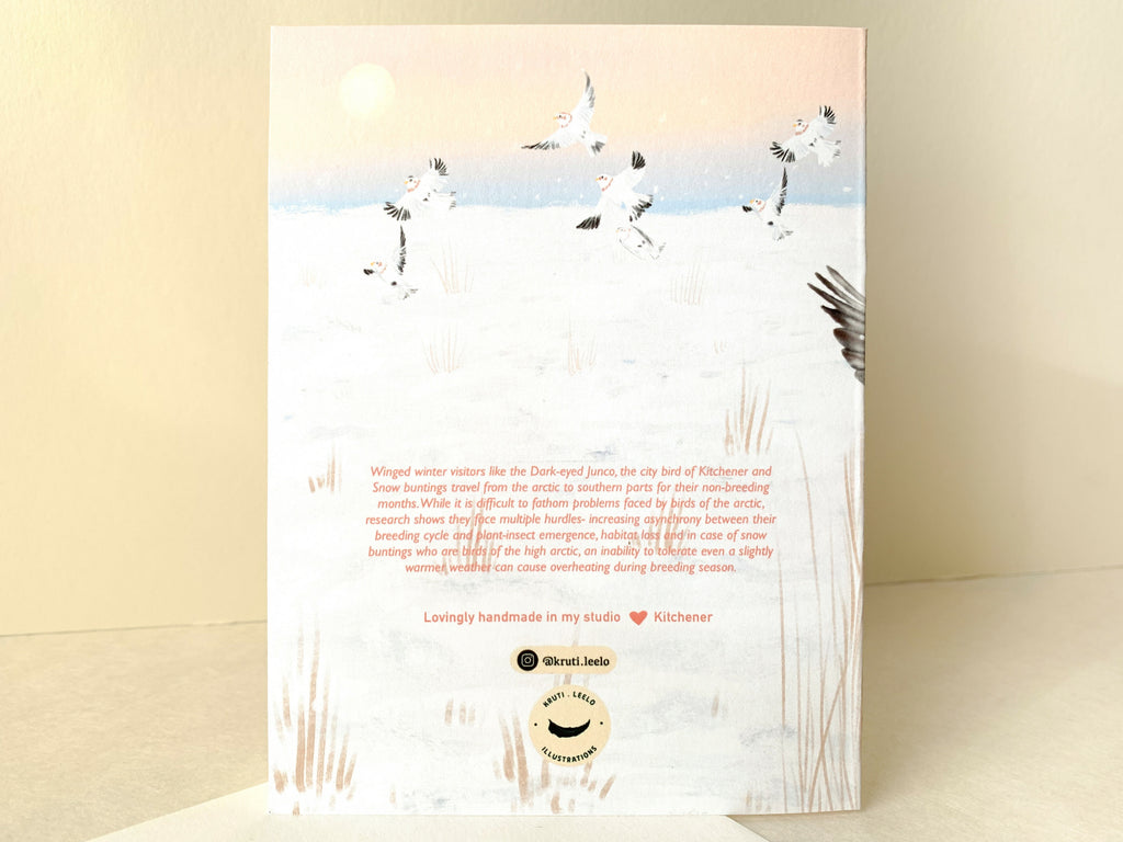 Arctic visitors | greeting card