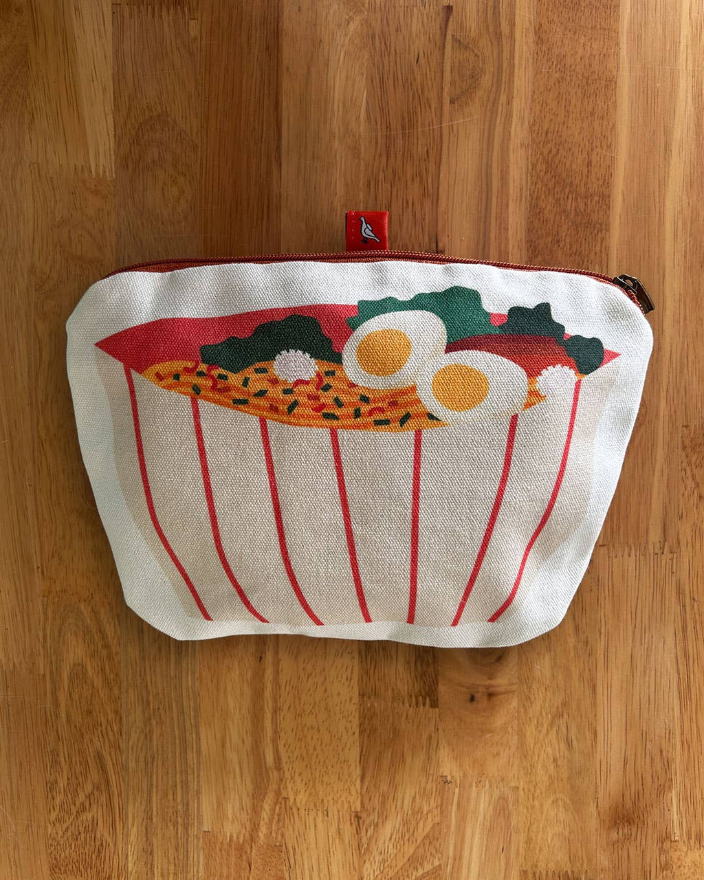 Ramen Bowl Canvas Zipper Pouch/Pencil Case