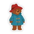 Cozy Marmalade Bear -  British Pop Culture Vinyl Sticker
