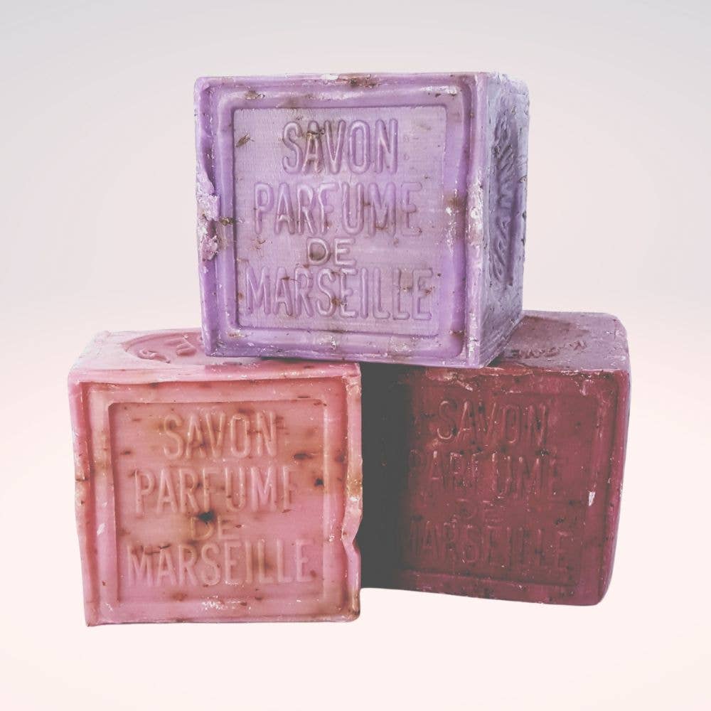 Marseille soap block - 150g or 300g - Scented - Le Serail: 300g / Crushed Lavender flovers