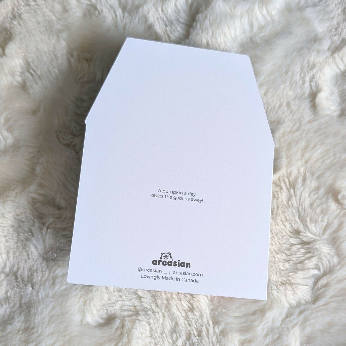 Haunted Peekaboo House Greeting Card