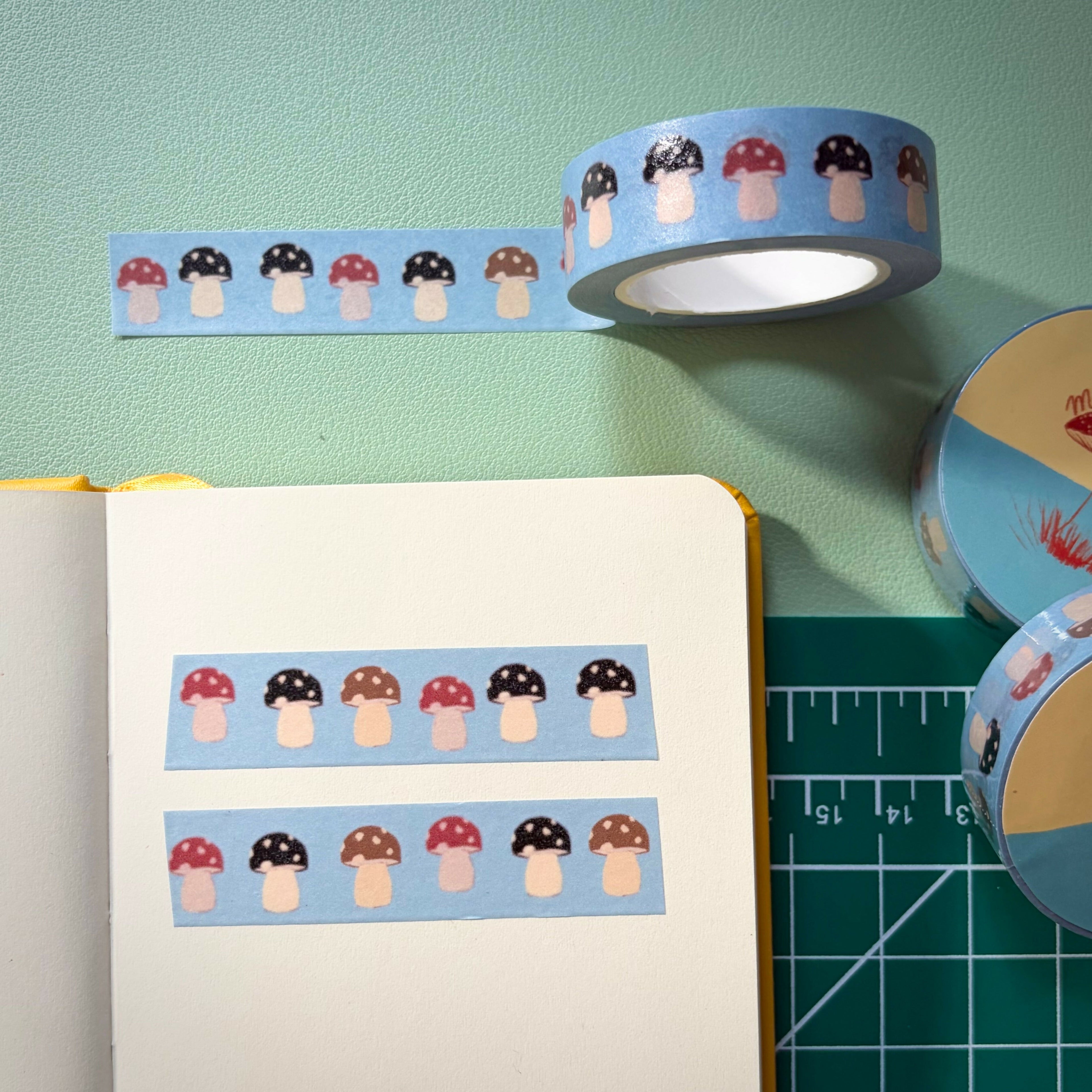 Washi Tape - Mushroom Polka