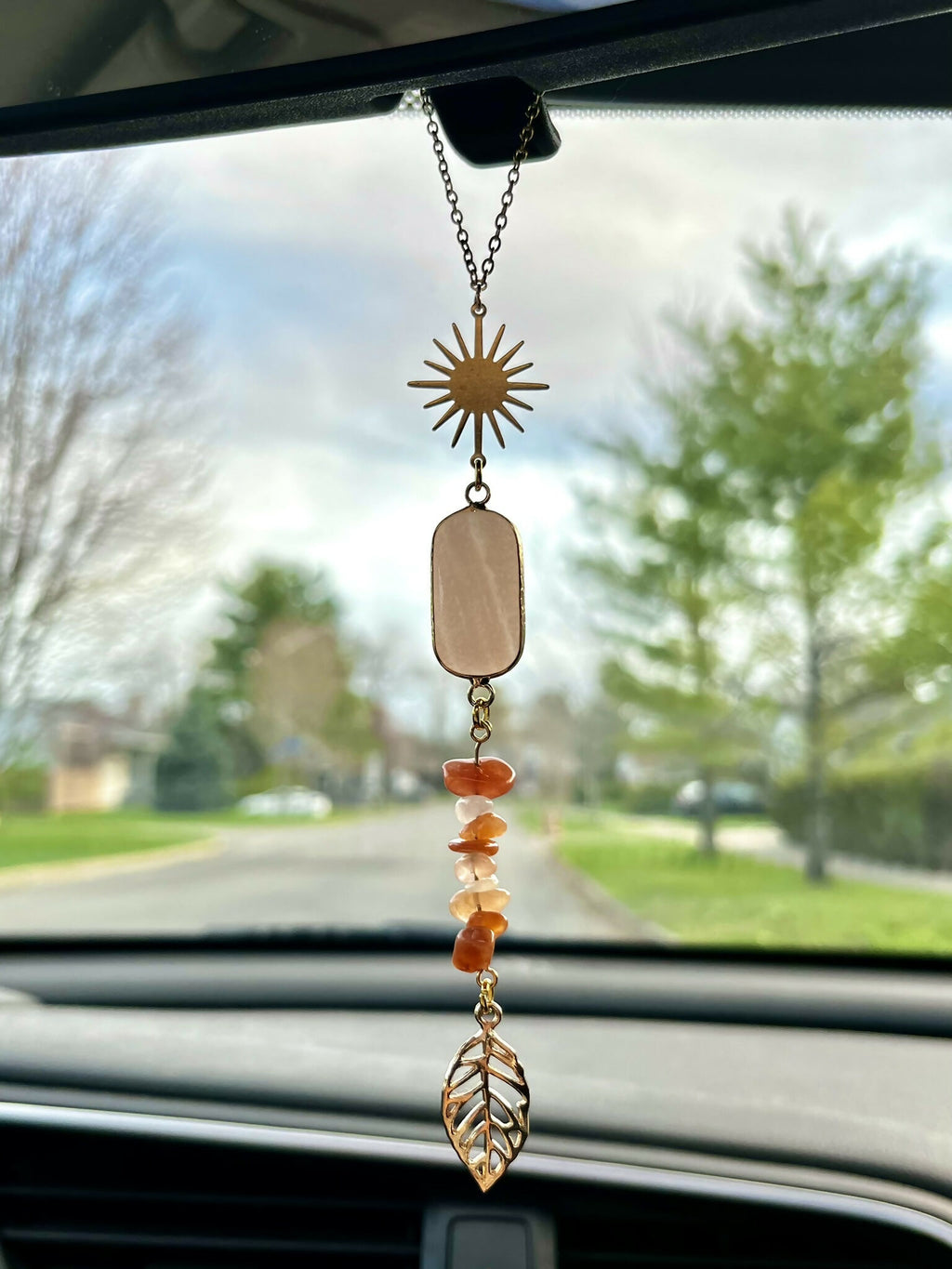Stone Car Charm