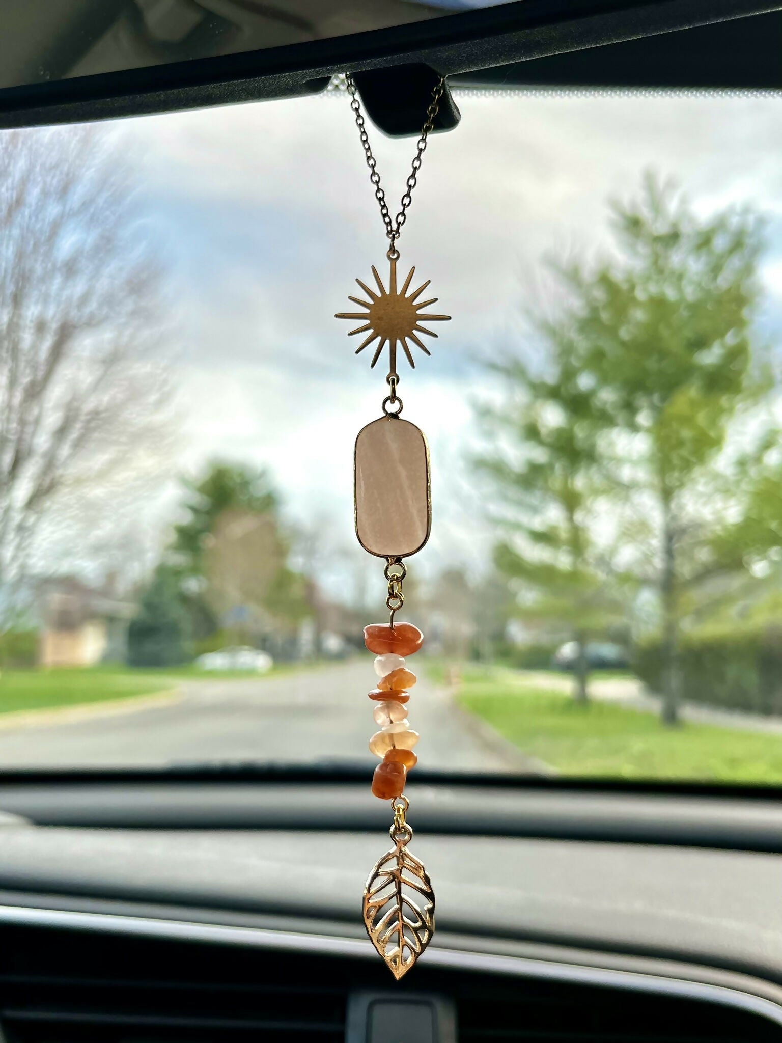 Stone Car Charm