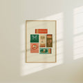 Zodiac Vintage Inspired Matchbook/Matchbox Prints: 5x7 / Gemini