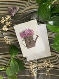 Greeting Card: Watering can