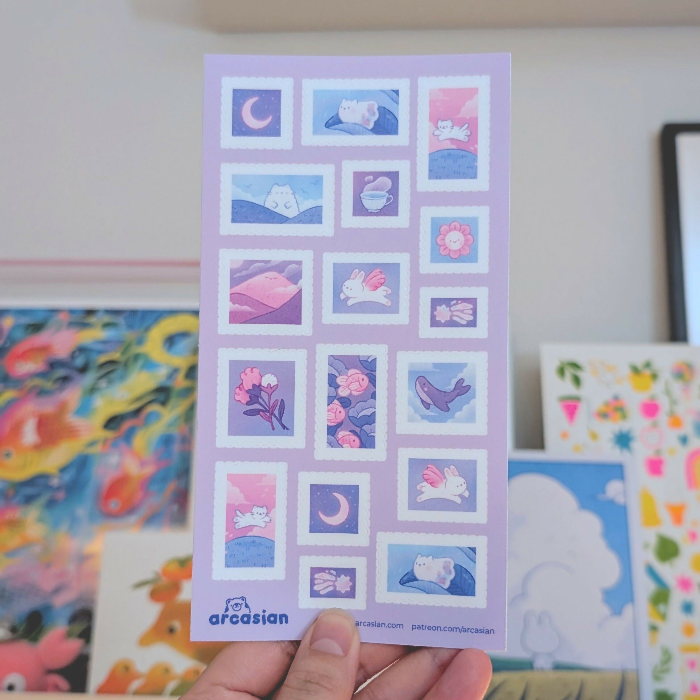 Dream Destination Sticker Sheet