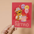 You're Not Old, You're Retro Birthday Card