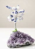 Amethyst, Dumortierite