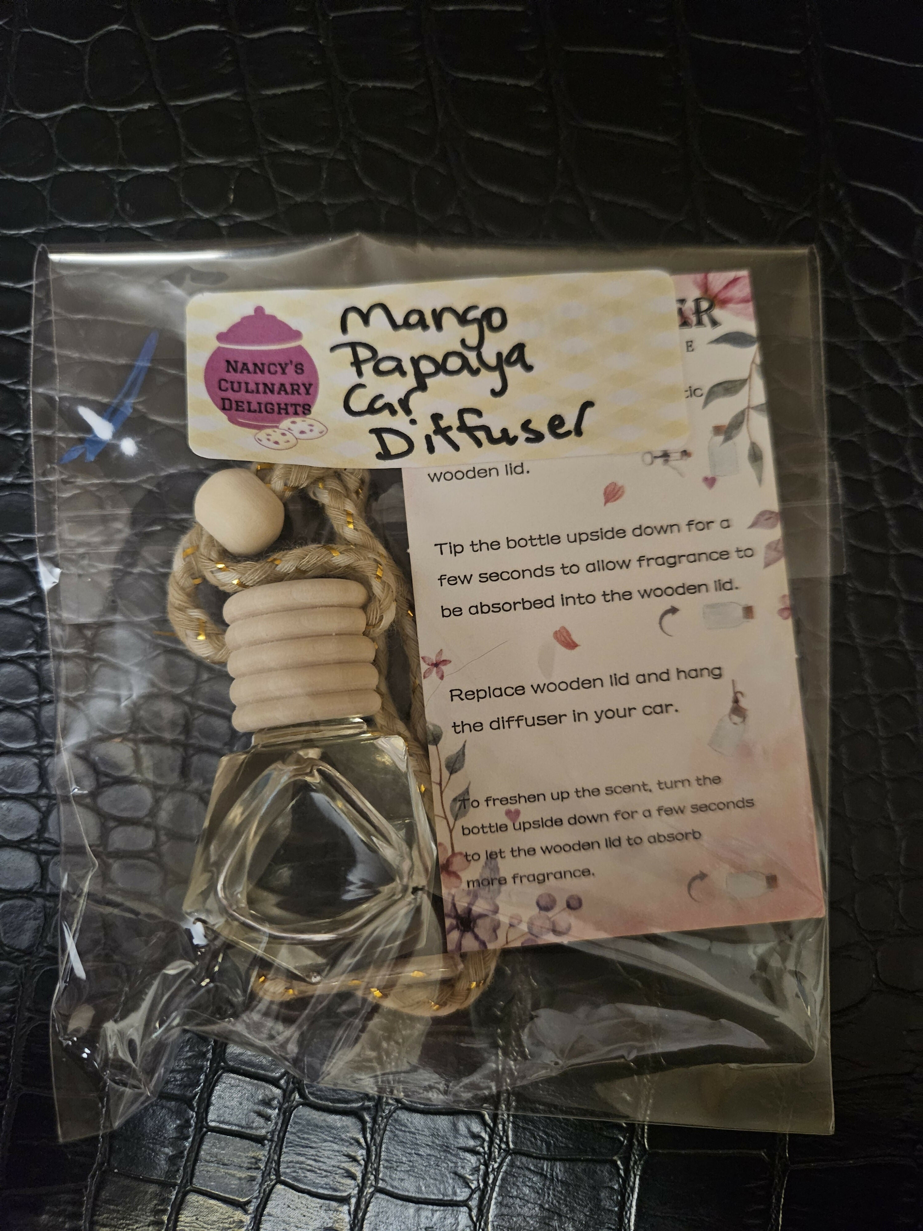 Mango and Papaya Car Diffuser